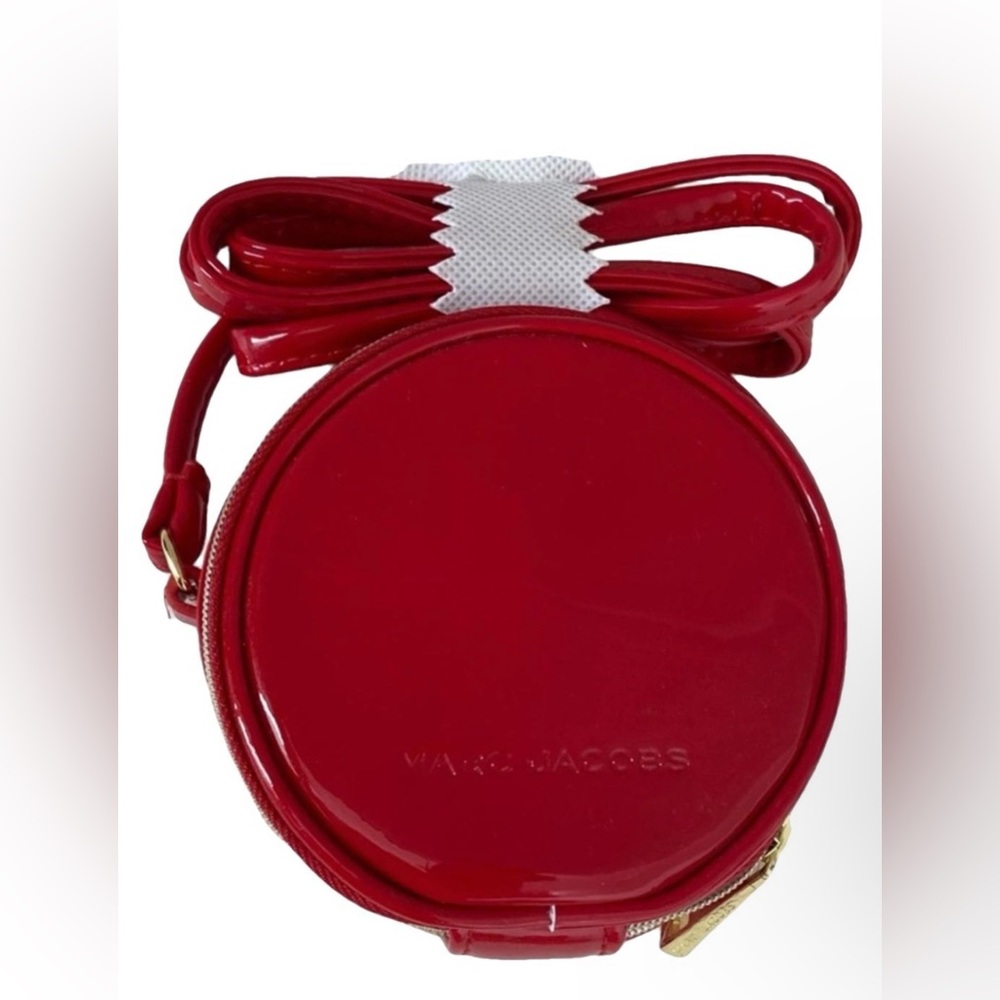 NWT- Marc Jacobs Marc Jacob mini 4 in canteen patent leather cross body - Picture 2 of 2